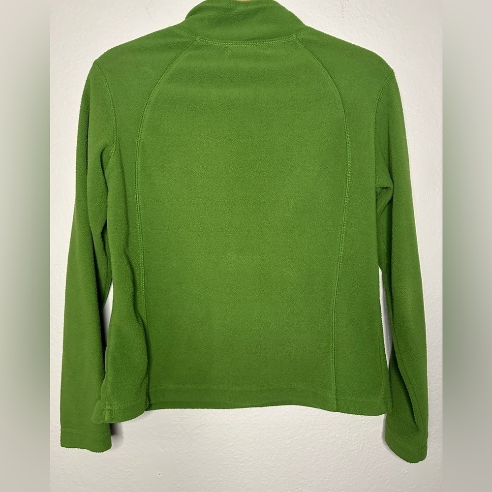 Telluride Clothing Co. 1/4 Zip Green Fleece Pullover Women’s Small - Picture 7 of 8